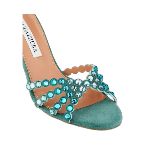 Aquazzura Embellished Heeled Sandals