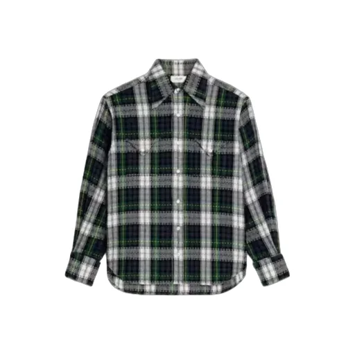 Shirt In Tartan Cashmere