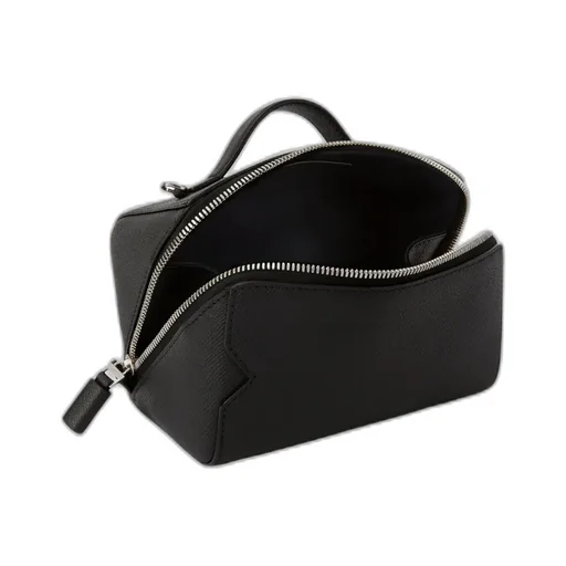 Valextra V-Line Crossbody Vanity Bag