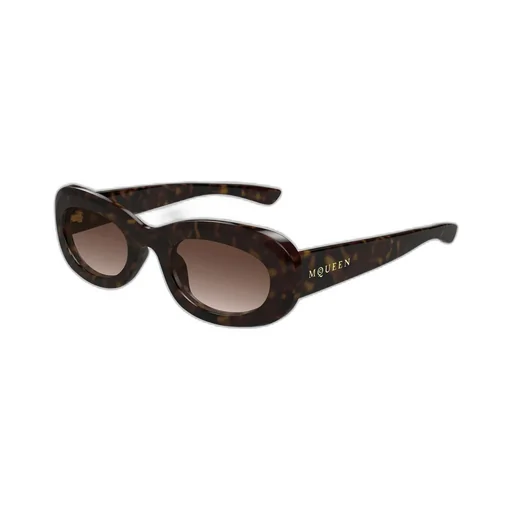 Alexander Mcqueen Eyewear Oval Frame Sunglasses