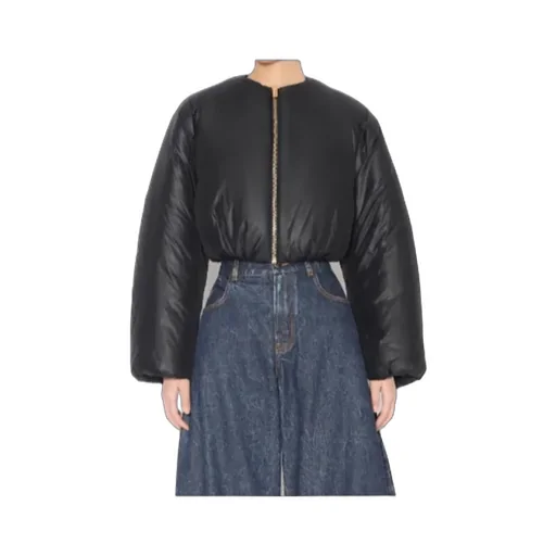 Nylon Pleated Bomber