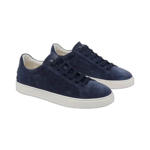 Tod's Logo Printed Round Toe Sneakers