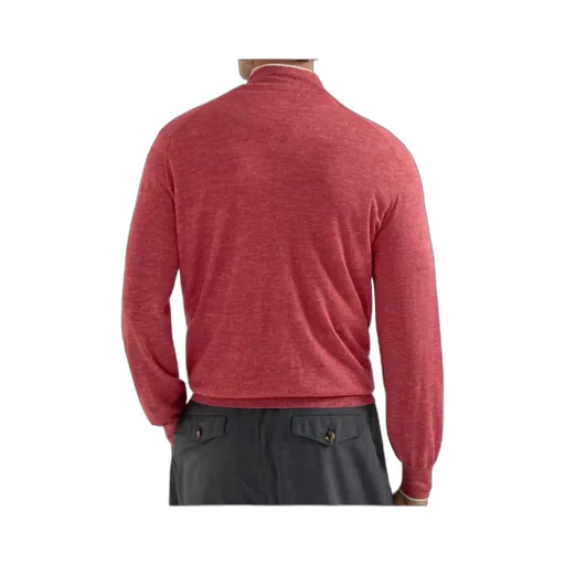 Half-Zip Long-Sleeve Sweater