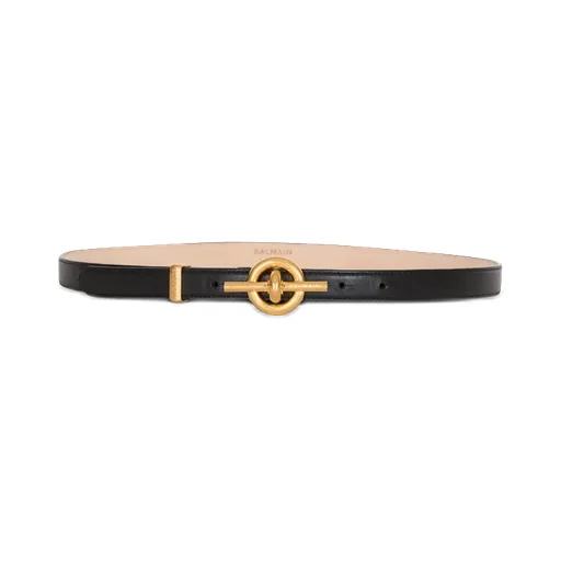 Calfskin T-Bar Belt