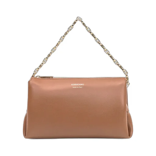 Ferragamo Chain-Link Crossbody Bag