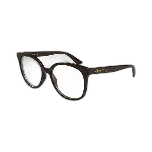 Alexander Mcqueen Eyewear Round Frame Glasses