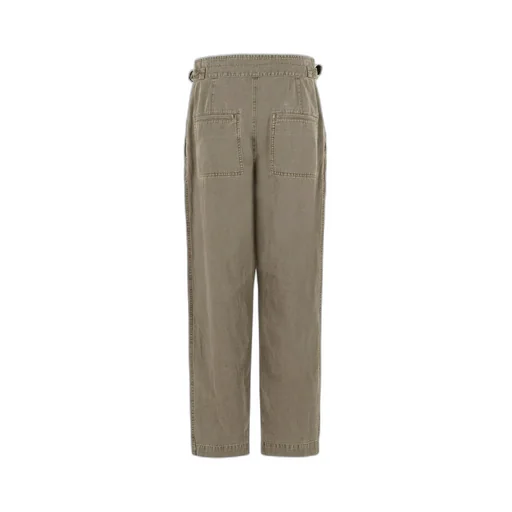 Isabel Marant Toile Straight-Leg Elasticated Waist Trousers