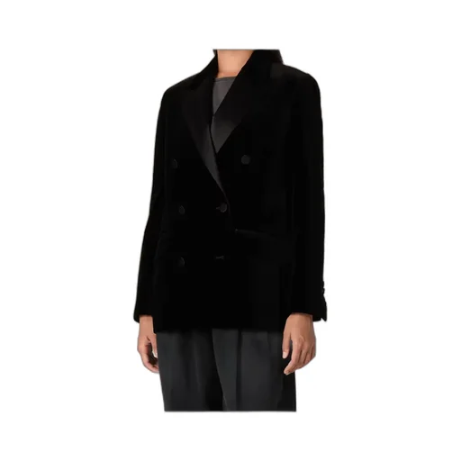 Golden Goose Deluxe Brand Double Breasted Velvet Blazer