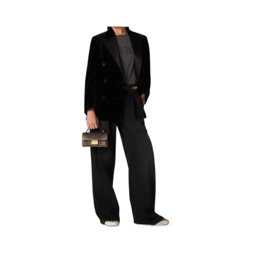 Golden Goose Deluxe Brand Double Breasted Velvet Blazer