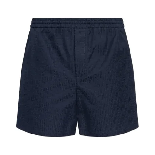 Monogram-Pattern Bermuda Shorts