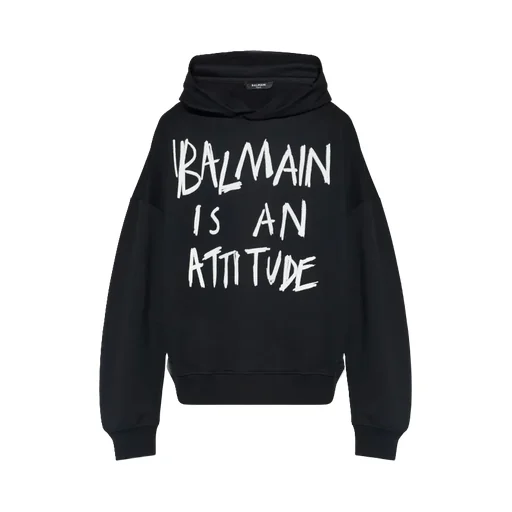 Long-Sleeved Cotton Hoodie