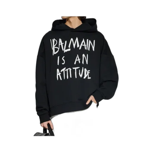 Long-Sleeved Cotton Hoodie