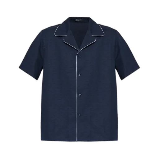 Pb-Monogram Short-Sleeve Shirt