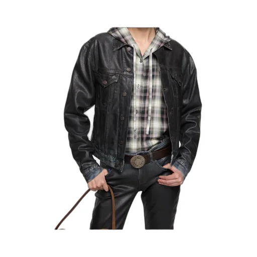 Acne Studios Coated Denim Jacket