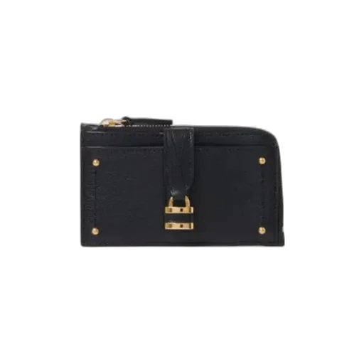 Chloé Lock Detailed Zipped Card Holder