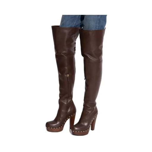 Chlo Lola Over-The-Knee Heeled Boots