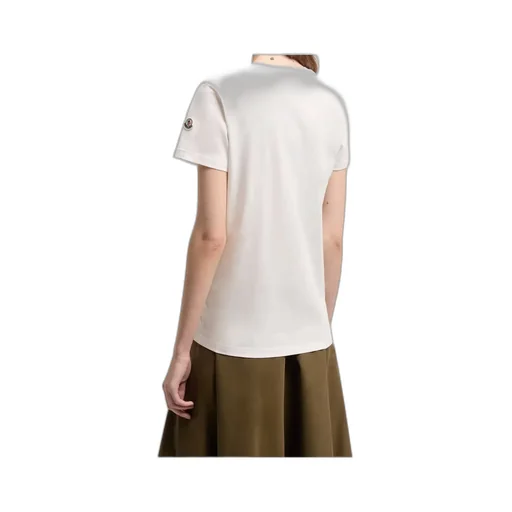 Moncler Logo Patch Crewneck T-Shirt
