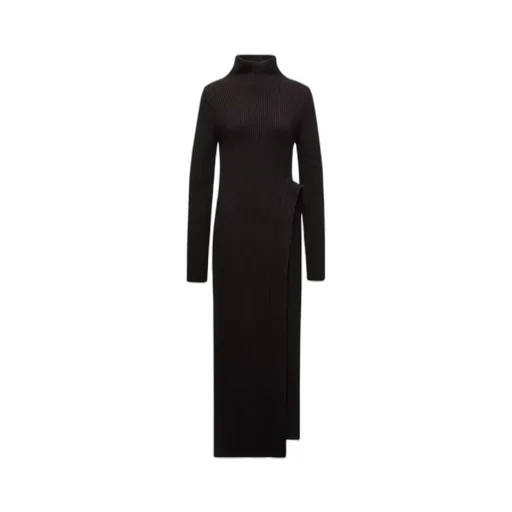 Moncler + Jil Sander Wool Turtleneck Dress