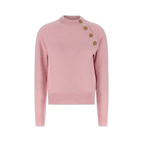 Balmain Long Sleeved Buttoned Jumper