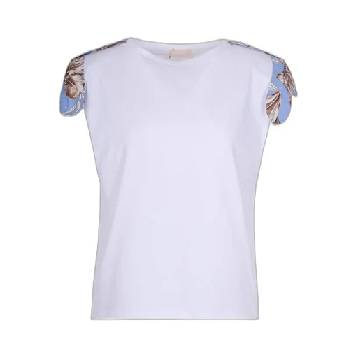 Liu Jo Floral Printed Sleeve T-Shirt
