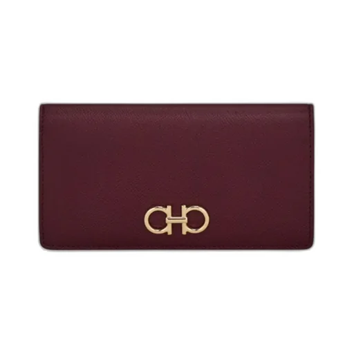Continental Logo-Detail Leather Wallet