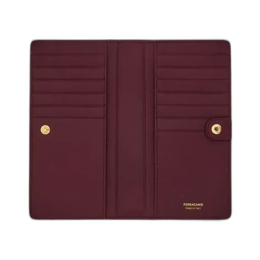 Continental Logo-Detail Leather Wallet