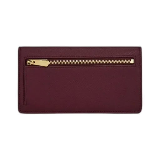 Continental Logo-Detail Leather Wallet