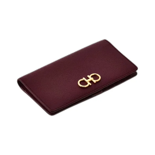 Continental Logo-Detail Leather Wallet