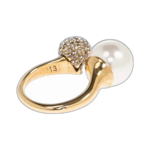 Alexander Mcqueen Skull Embellished Ring