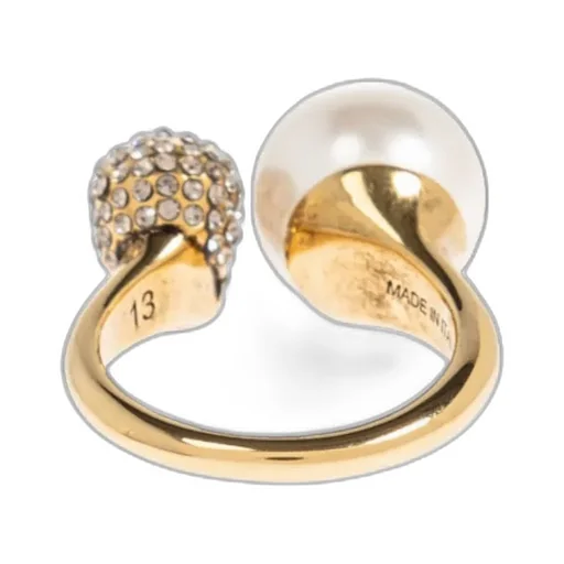 Alexander Mcqueen Skull Embellished Ring