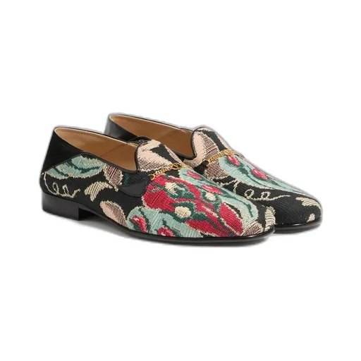Jiggie Loafer In Gobelin Fabric