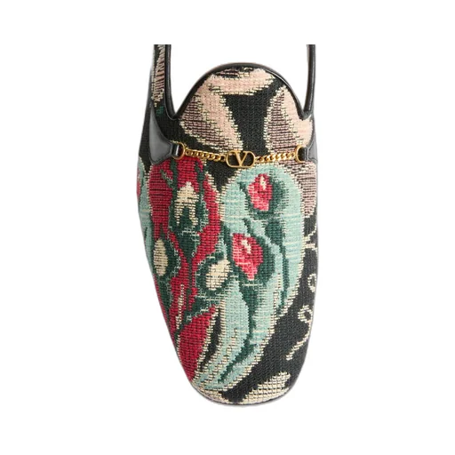 Jiggie Loafer In Gobelin Fabric
