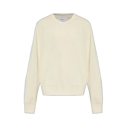 Alexander Mcqueen Logo Printed Crewneck Sweatshirt