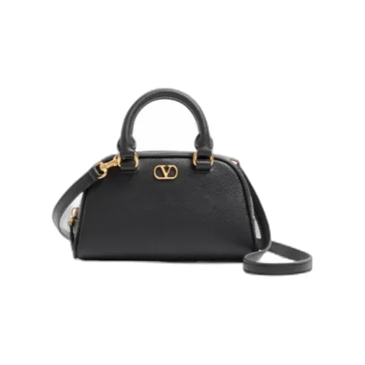 Valentino Bowling Vlogo Signature Zip-Up Tote Bag