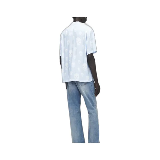 Alexander Mcqueen Skull Printed Hawaian Shirt