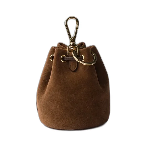 Mini Icon Suede Keychain Charm