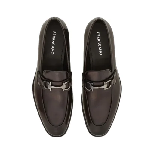 Loafer With Gancini Buckle