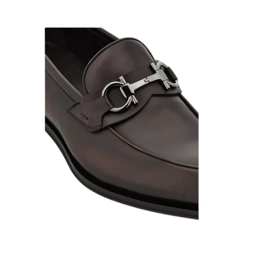 Loafer With Gancini Buckle