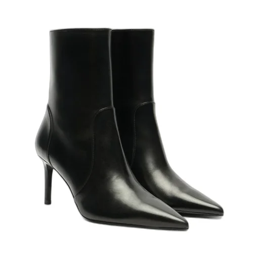 Pointed-Toe Ankle Boots