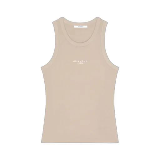 Givenchy Paris Logo Printed Slim-Fit Tank Top