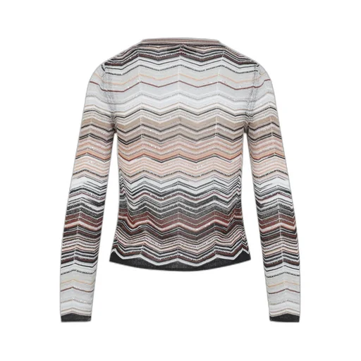 V-Neck Chevron Cardigan