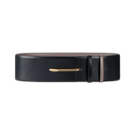 Pinch Reversible Belt In Leather