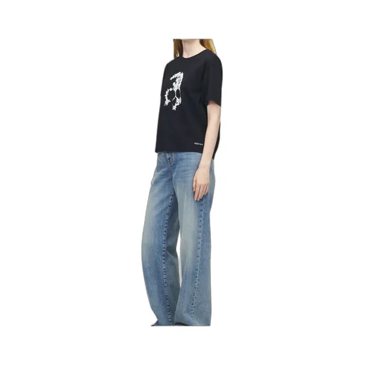 Alexander Mcqueen Laced Crewneck T-Shirt