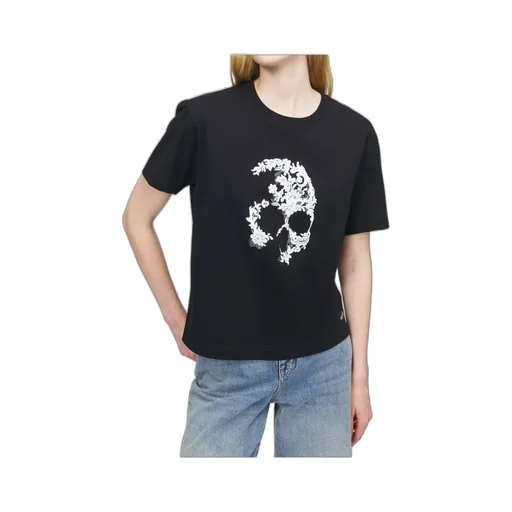 Alexander Mcqueen Laced Crewneck T-Shirt