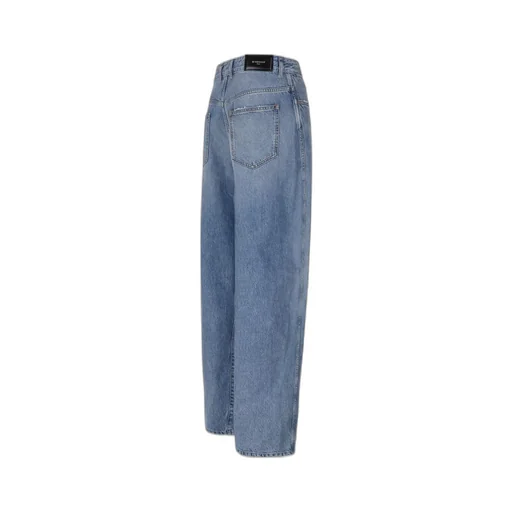 Givenchy Logo Detailed Wide-Leg Jeans