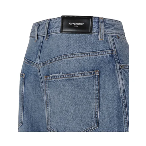 Givenchy Logo Detailed Wide-Leg Jeans