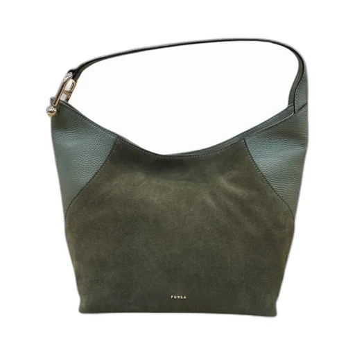 Furla Logo Lettering Top Handle Bag