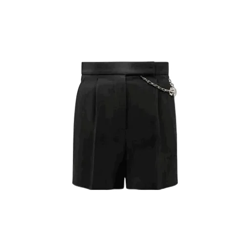 Elisabetta Franchi Chained Detailed Pleated Shorts