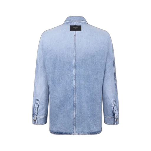 Givenchy Long Sleeved Denim Overshirt