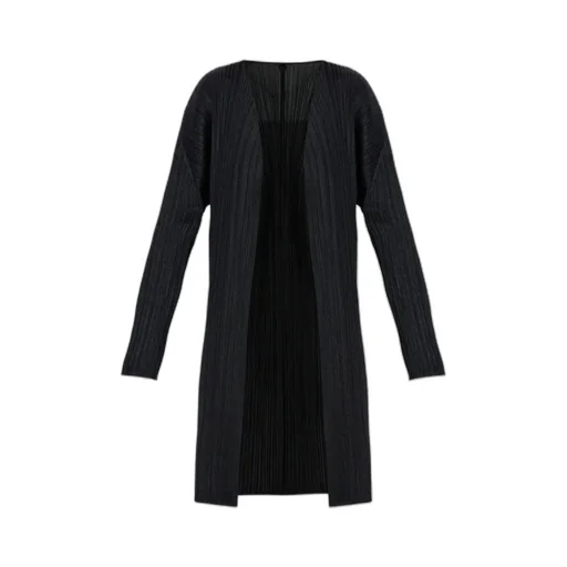 Pleats Please Issey Miyake Pleated Coat
